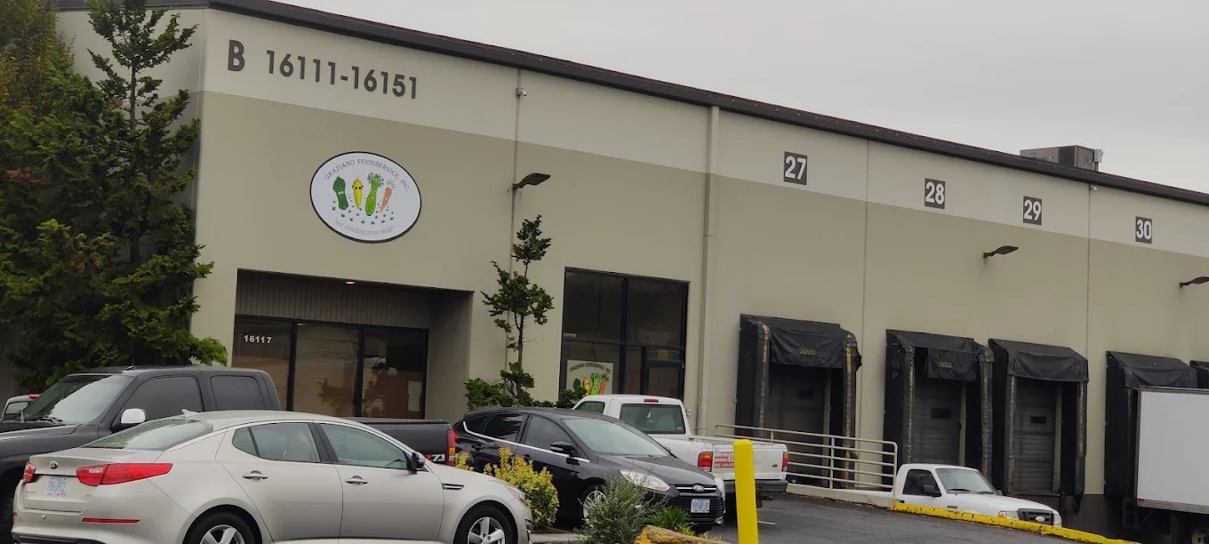 Graziano Foodservice warehouse in Clackamas, Oregon